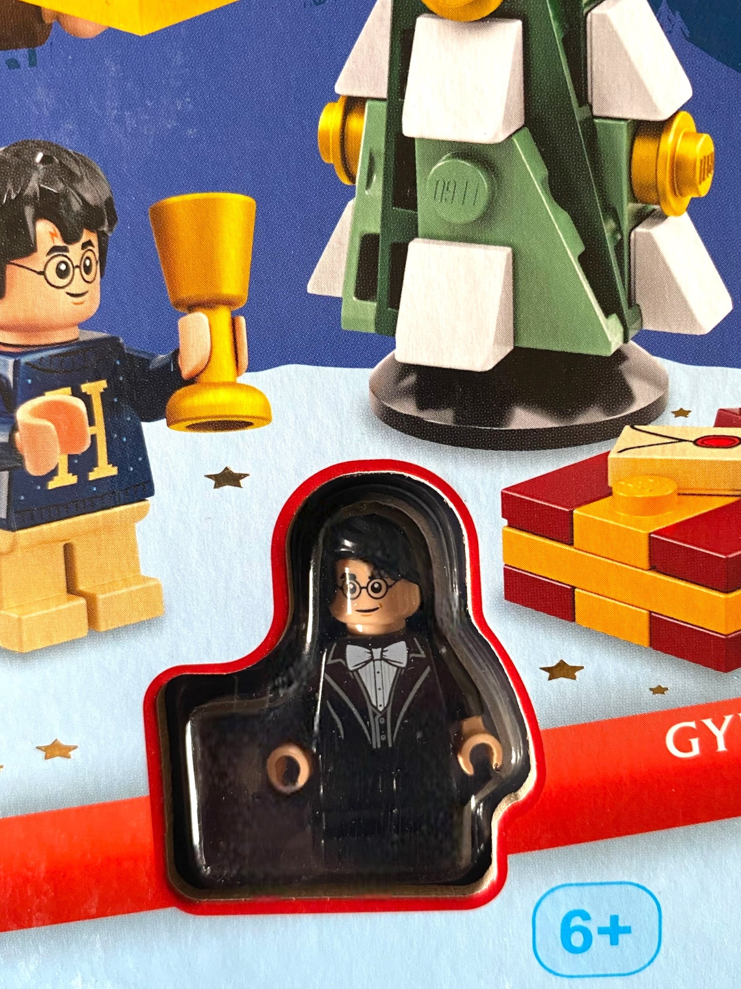 Llyfr LEGO - Nadolig Harri Potter