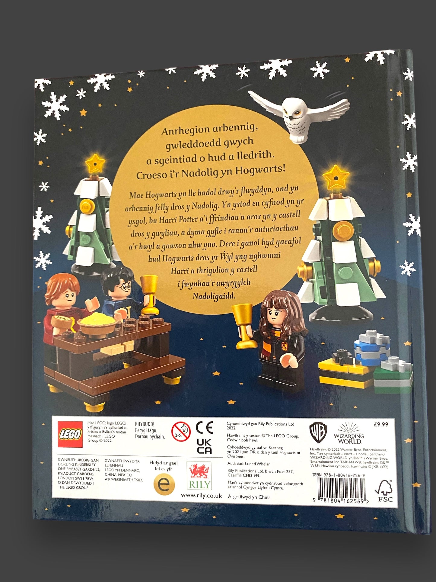 Llyfr LEGO - Nadolig Harri Potter