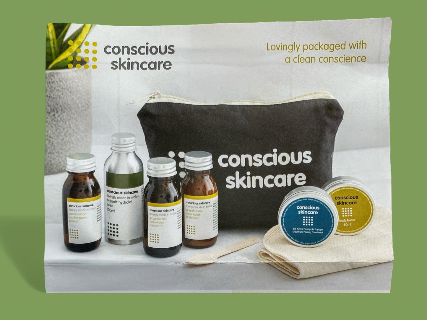 Conscious Skincare - Ychydig o Faldod!