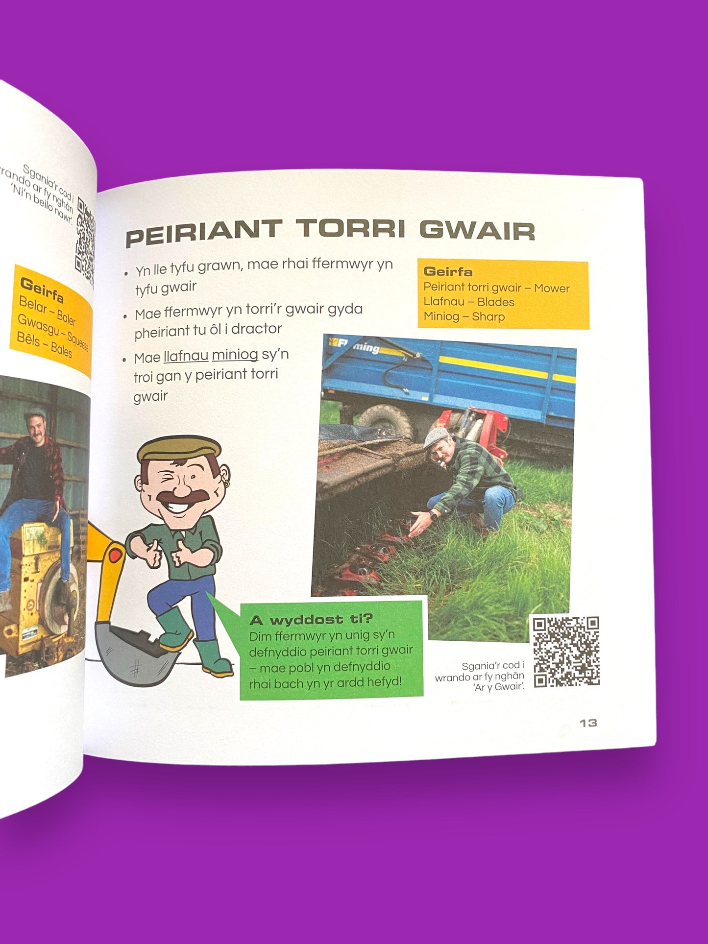 Welsh Whisperer - Llyfr Peiriannau’r Fferm
