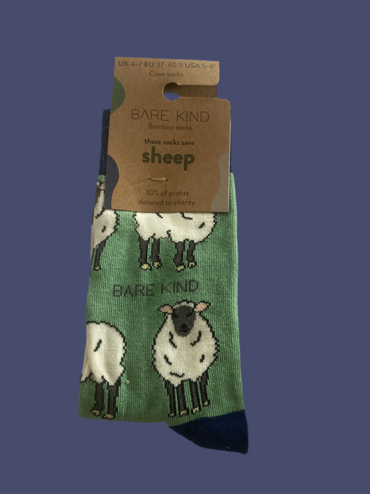 Bare Kind Sheep Socks - UK 4-7