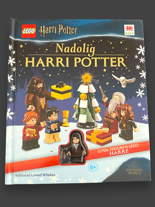 Llyfr LEGO - Nadolig Harri Potter