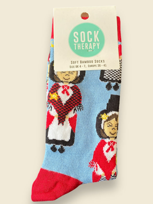 Sanau Cymraes - Welsh Lady Socks