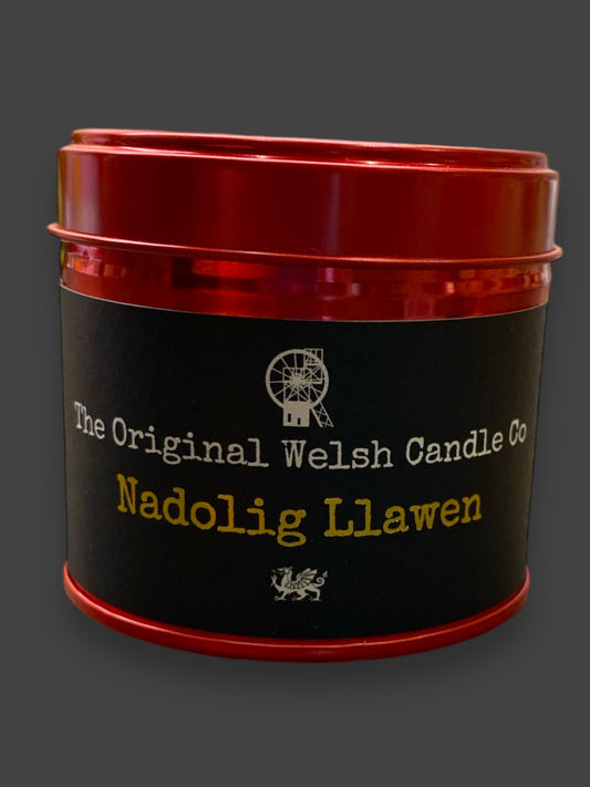 Cannwyll ‘Nadolig Llawen’ Moethus