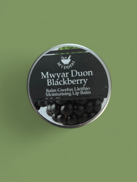 Balm Gwefus Mwyar Duon - Myddfai